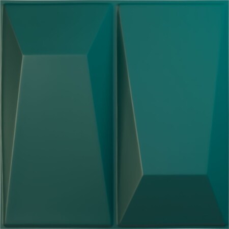Ekena Millwork 11 7/8in. W x 11 7/8in. H Locke EnduraWall Decorative 3D Wall Panel Covers 0.98 Sq. Ft. WP12X12LOGLN